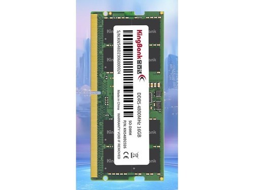 金百达笔记本内存条 DDR5 4800 16GB