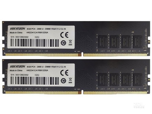 海康威视8GB（2×4GB）DDR4 2666（台式机）评测文章