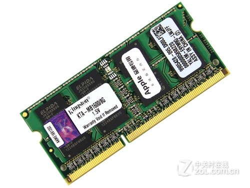 金士顿系统指定内存 8GB DDR3 1066（KTA-MB1600/8G）评测文章