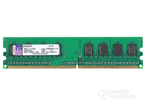 金士顿1GB DDR2 800（KVR800D2N6/1G）