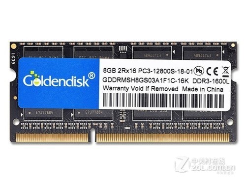 Goldendisk 4GB DDR3L 1600（笔记本）