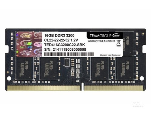 Team 16GB DDR4 3200（笔记本）评测文章