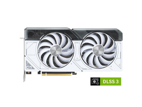 华硕DUAL GeForce RTX4070 SUPER O12G WHITE