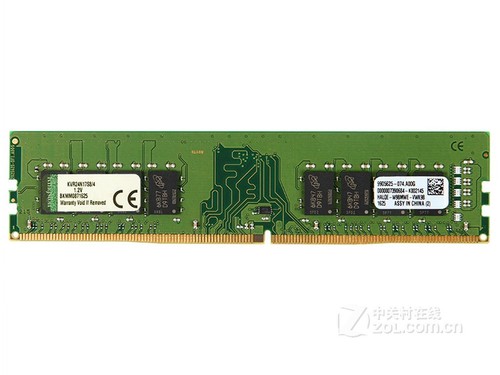 金士顿低电压版 4GB DDR4 2400（KVR24N17S8/4）