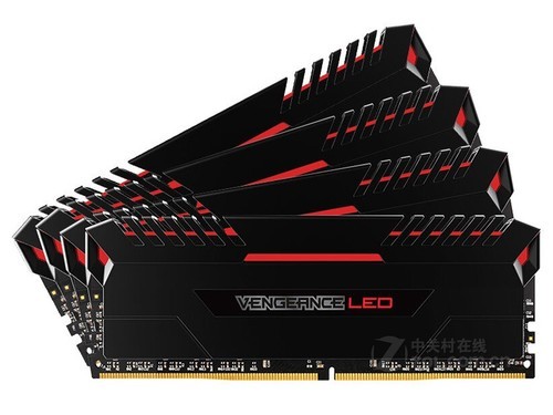 海盗船复仇者LED 64GB DDR4 3000（CMU64GX4M4C3000C15R）