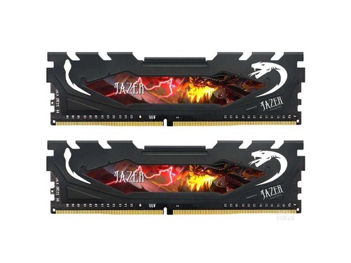 棘蛇16GB（2×8GB）DDR4 3200 黑马甲条