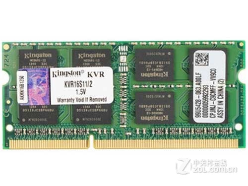 金士顿2GB DDR3 1600（KVR16S11/2）