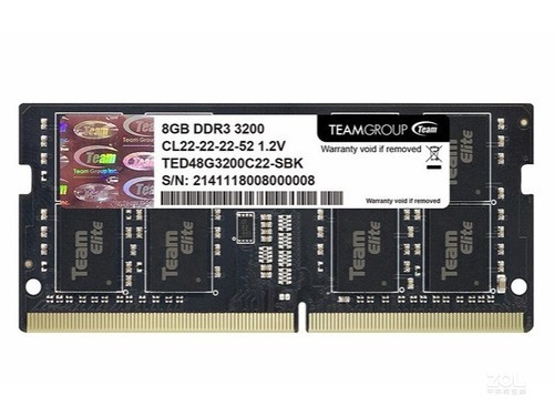 Team 8GB DDR4 3200（笔记本）评测文章