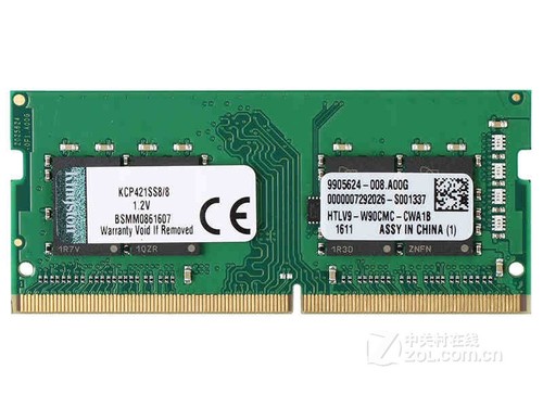 金士顿系统指定内存 8GB DDR4 2133（KCP421SS8/8）评测文章