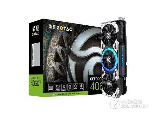 索泰GeForce RTX 4060Ti-8G 天启 OC评测文章