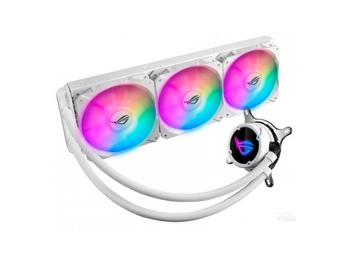 华硕ROG STRIX LC 360 RGB WE小白龙 白色纪念版评测文章