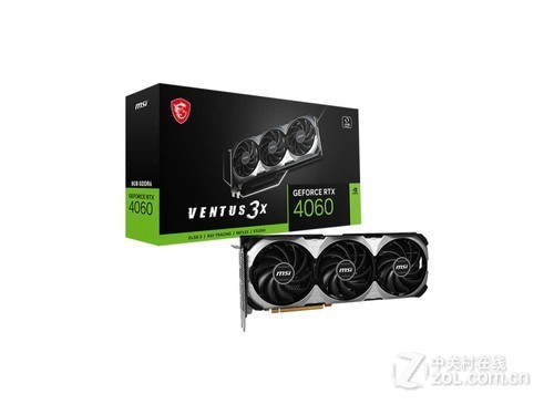 微星GeForce RTX 4060 VENTUS 3X 8G评测文章