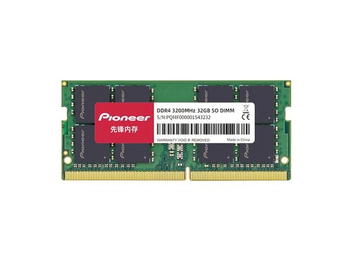 先锋32GB DDR4 3200 笔记本内存条评测文章