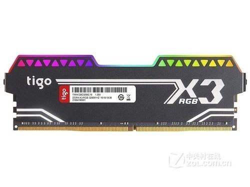 金泰克X3 RGB 8GB DDR4 3200