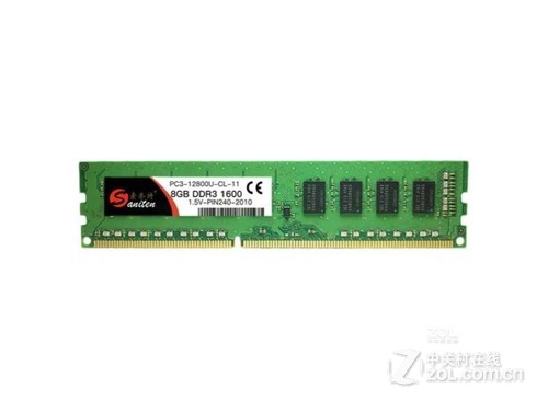 索奈特8GB DDR3 AMD专用 1600（台式机）