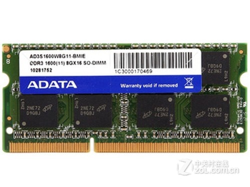 威刚8GB DDR3L 1600