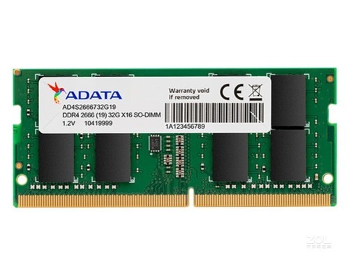 威刚万紫千红 32GB DDR4 2666（笔记本）