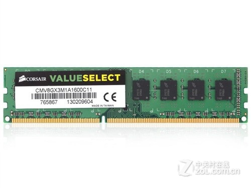 海盗船8GB DDR3 1600（CMV8GX3M1A1600C11）评测文章