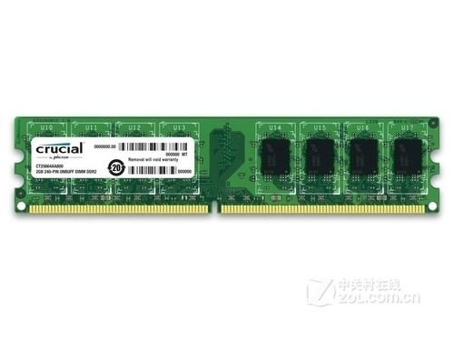 英睿达2GB DDR2 800（CT25664AA800）评测文章