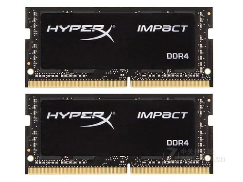 金士顿骇客神条Impact 8GB DDR4 2400（HX424S14IBK2/8）